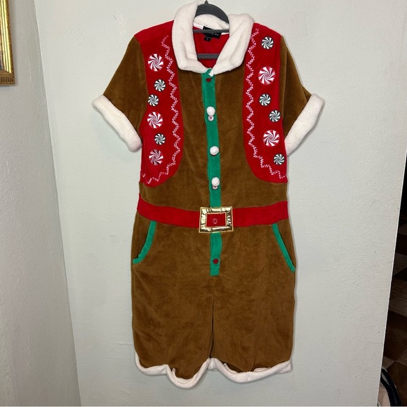 Blizzard Bay Pants - Blizzard Bay Gingerbread Onesie (Shorts) Size Medium